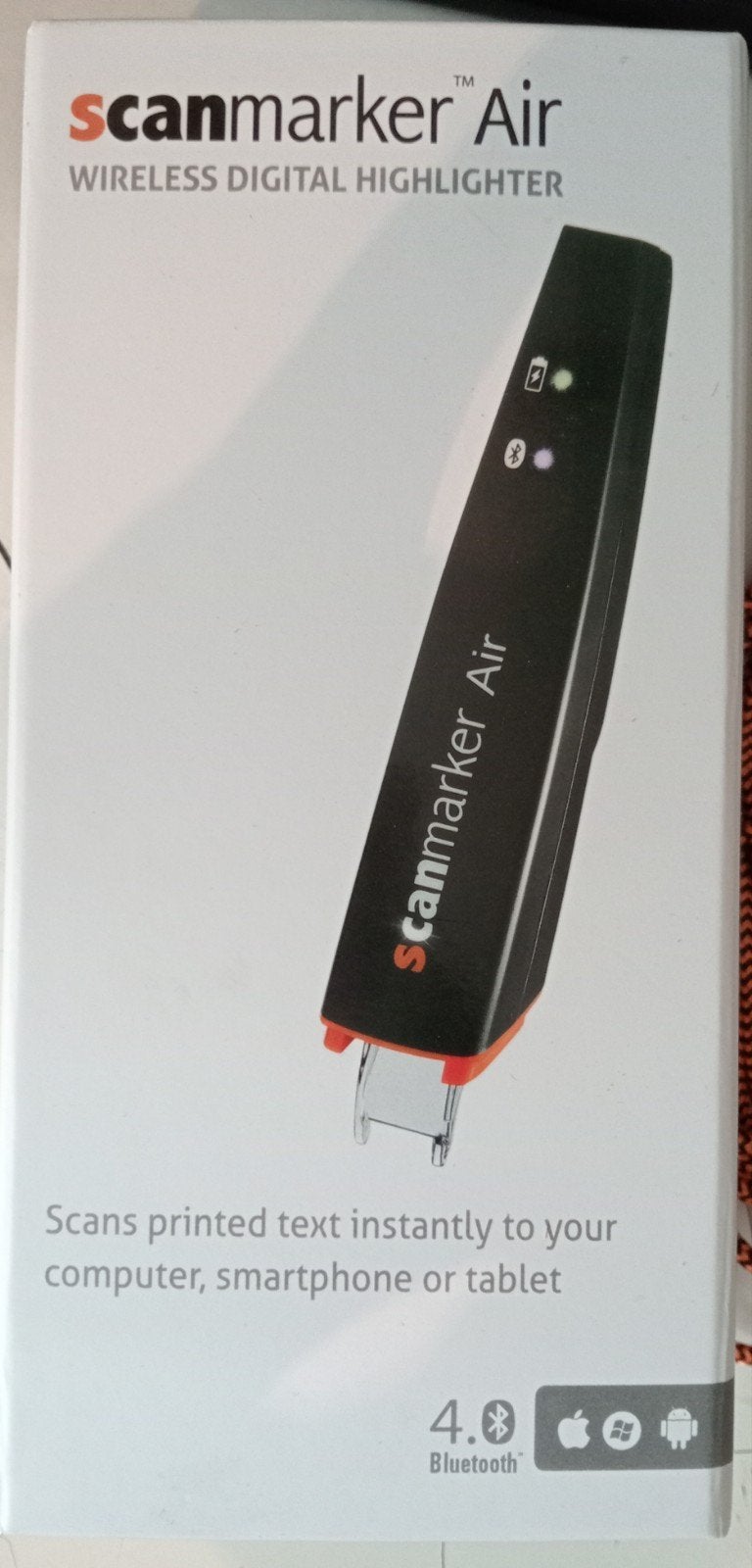 Scanmarker Air Draadloze Digitale Markeerpen/Scanner, MacOS, Zo goed als nieuw, Scanmarker, Mobiele scanner