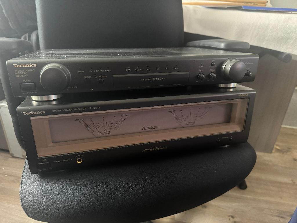 Te koop Technics versterker 100W, Ophalen, Gebruikt, 60 tot 120 watt, Overige merken