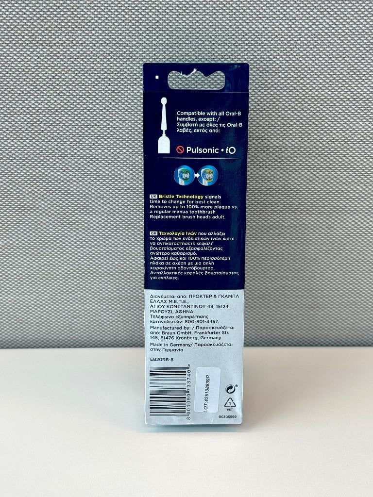 Oral-B XXL Pack - 8 Originele Opzetborstels (Nieuw), Ophalen of Verzenden, Nieuw, Opzetborstel