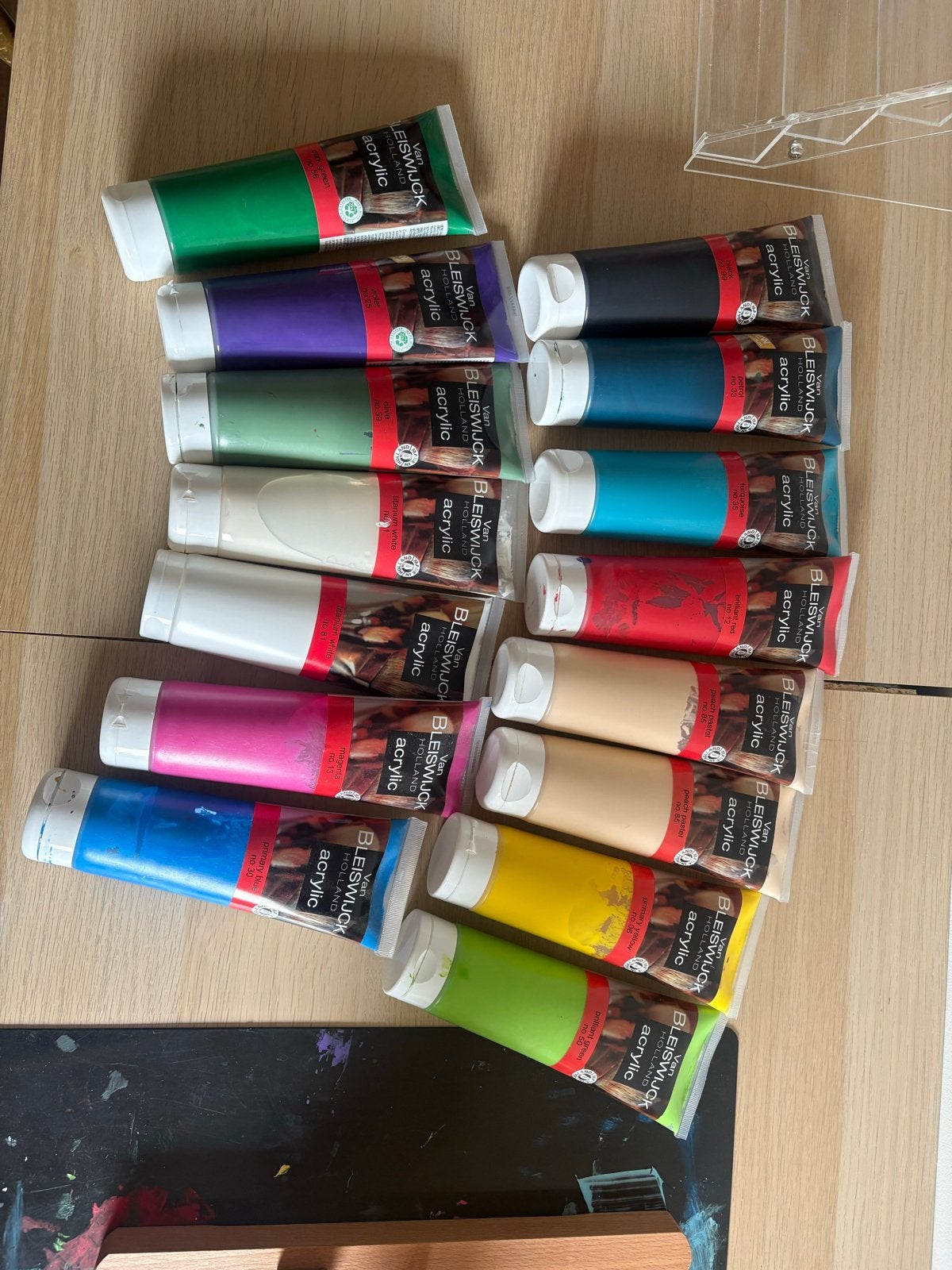 Van Bleiswijck Acrylverf Set - Diverse Kleuren, Ophalen of Verzenden, Gebruikt, Acrylverf