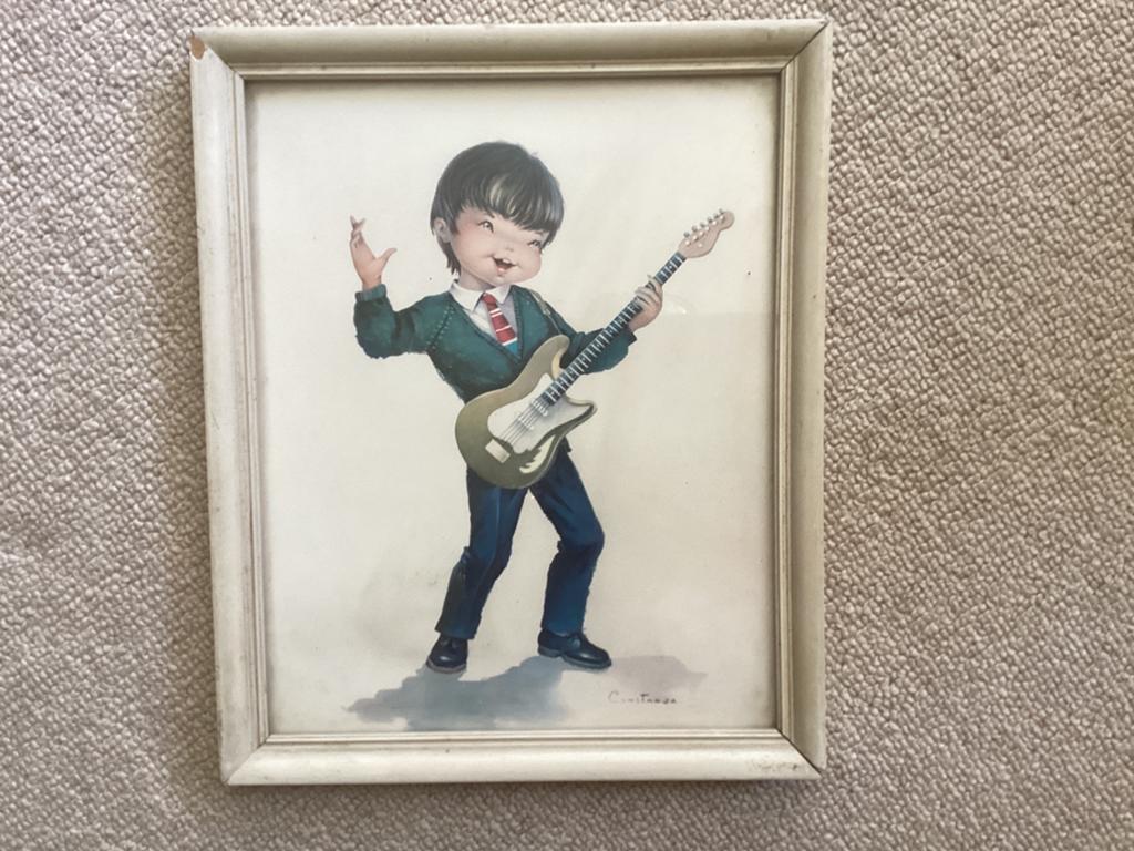 Constanza Gitarist 27.5x22.5 cm, Ophalen of Verzenden
