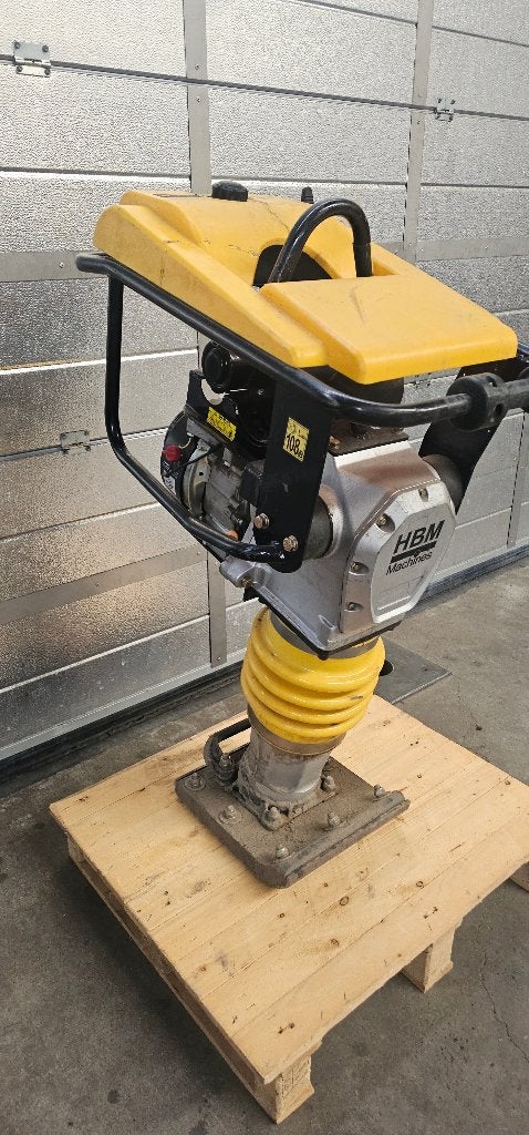 HBM 6.5 PK Trilplaat, Vibratie Stamper, Trilstamper - Wacker, Tuin en Terras, Ophalen of Verzenden, Zo goed als nieuw, Overige soorten