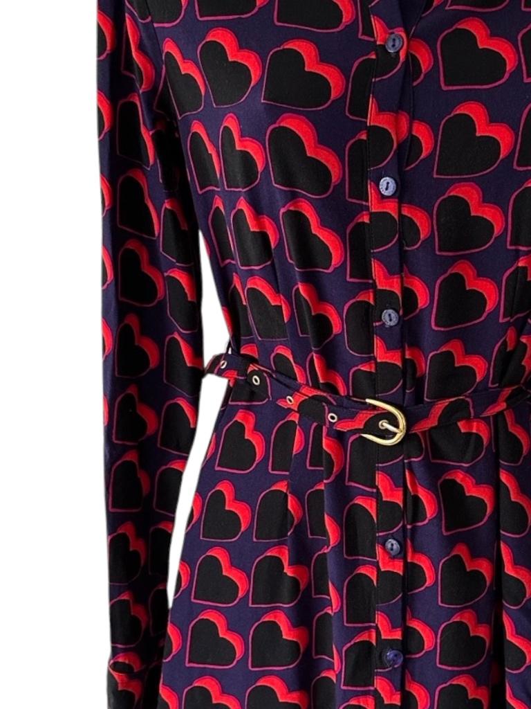 Fabienne Chapot jurk S, Verzenden, Zo goed als nieuw, Rood, Onder de knie