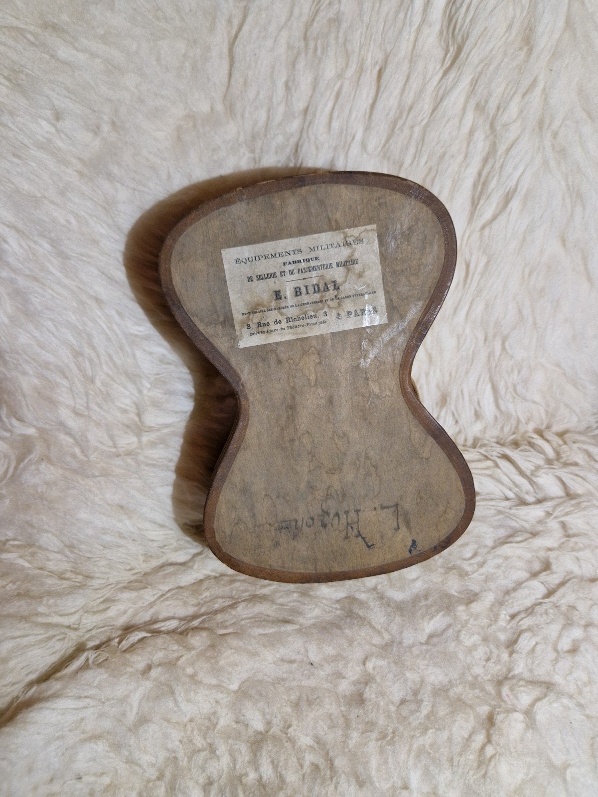 Antieke militaire hoedendoos E. Bidal Parijs, Antiek en Kunst, Ophalen of Verzenden
