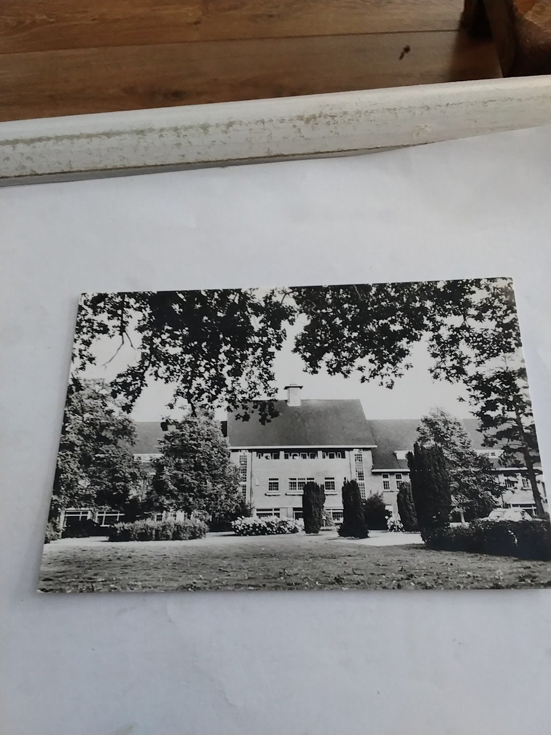 Oude Ansichtkaart: Ned. Herv. Psych. Ziekenhuis Assen, Ophalen of Verzenden, 1940 tot 1960, Gelopen, Drenthe