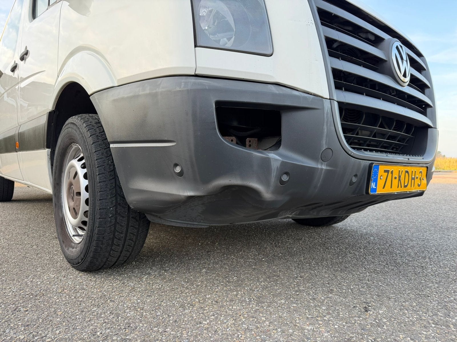 Volkswagen Crafter 32 2.5 TDI 80KW Kombi L2h1 2009 Wit, Auto's, Achterwielaandrijving, Volkswagen, 1972 kg, Wit