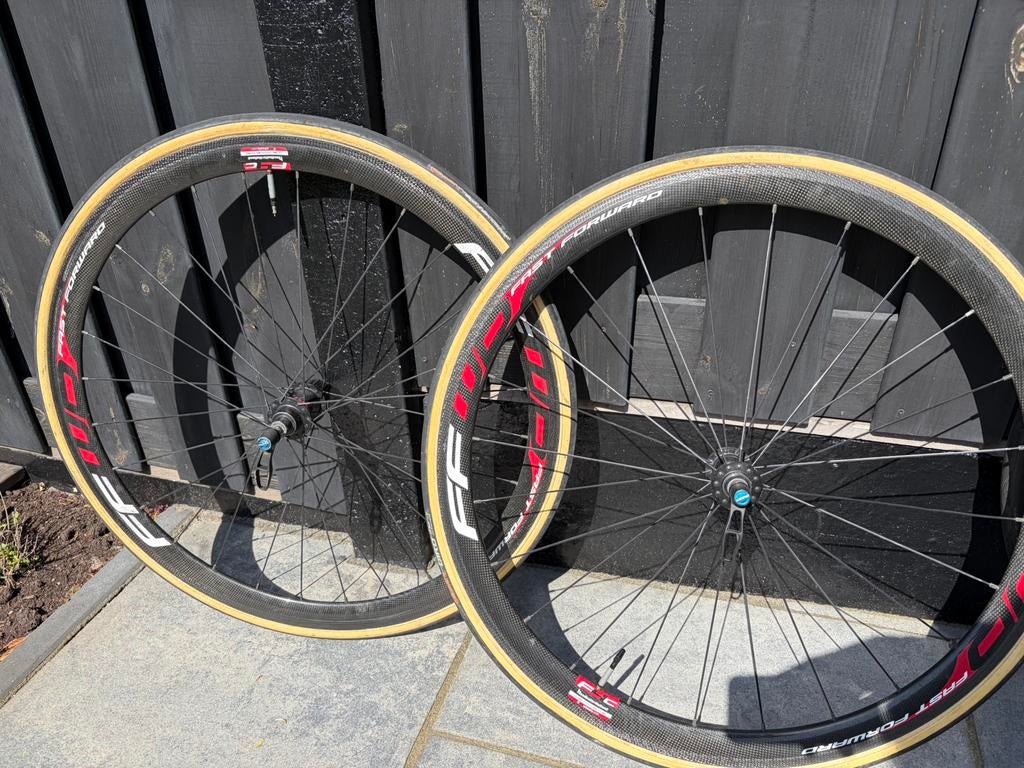 Carbon wielset tubes, DT Swiss 240, F4C hoge velgen FFWD, Fietsen en Brommers, Fietsonderdelen, Wiel, Ophalen of Verzenden, Zo goed als nieuw