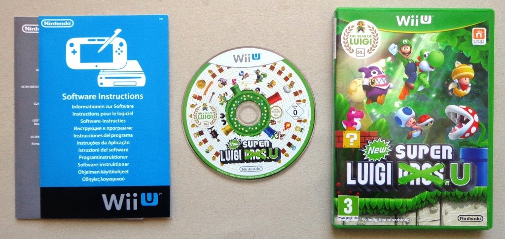 New Super Luigi voor de Nintendo Wii-U, 1 speler, Ophalen of Verzenden, Zo goed als nieuw, Vanaf 3 jaar