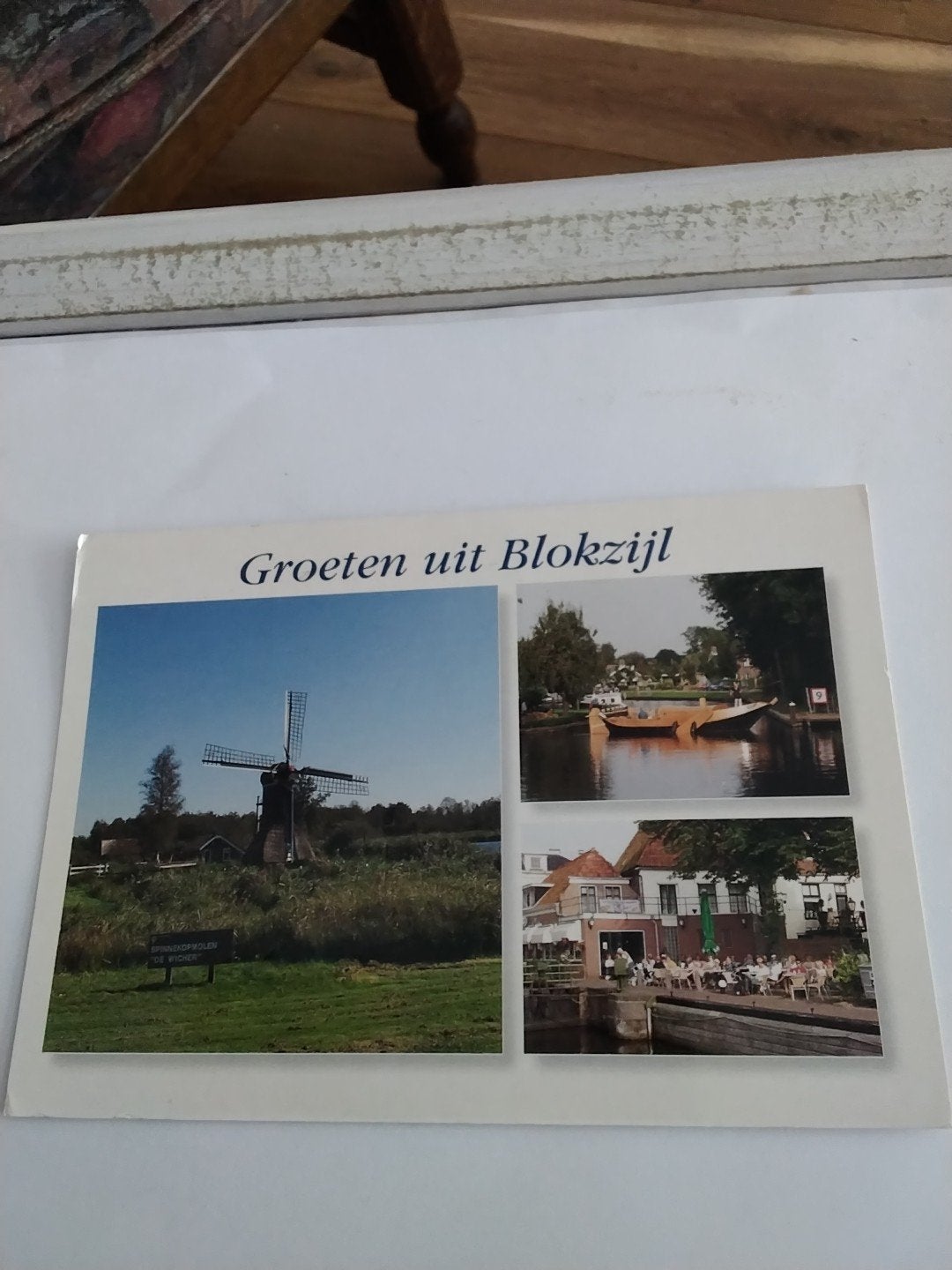 Ansichtkaart Groeten uit Blokzijl, Ophalen of Verzenden, 1980 tot heden, Gelopen, Overijssel