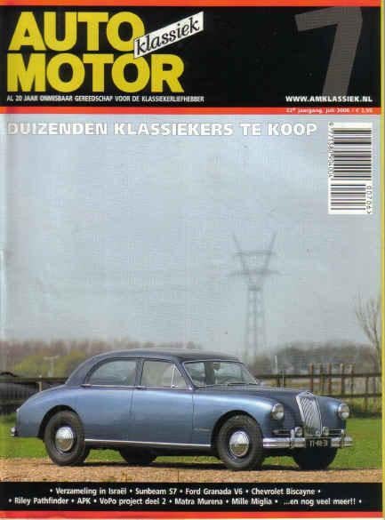 AMK 7 2006 : Ford Granada - Matra Murena - Riley Pathfinder, Ophalen of Verzenden, Gelezen, Algemeen