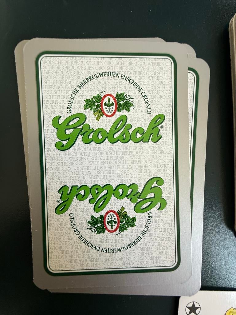 Grolsch Speelkaarten - Compleet Spel, Verzamelen, Biermerken, Nieuw, Ophalen of Verzenden