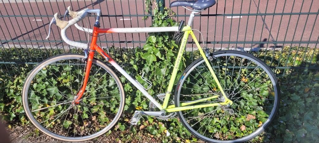 Vintage racefiets - Super Sprint, Fietsen en Brommers, Overige merken, Gebruikt, Staal, Ophalen of Verzenden