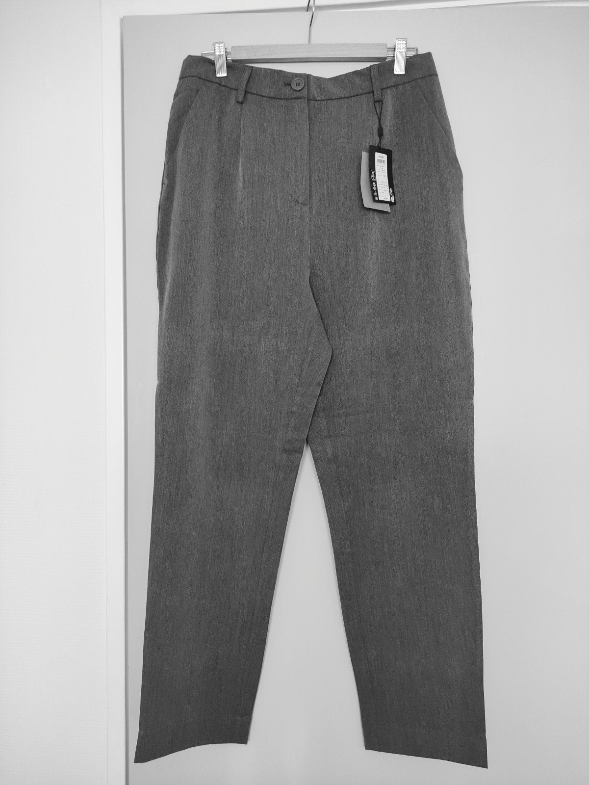 Pieces Ankle Pants grijze broek maat XL/32, Maat 42/44 (L), Nieuw, Ophalen of Verzenden, Pieces