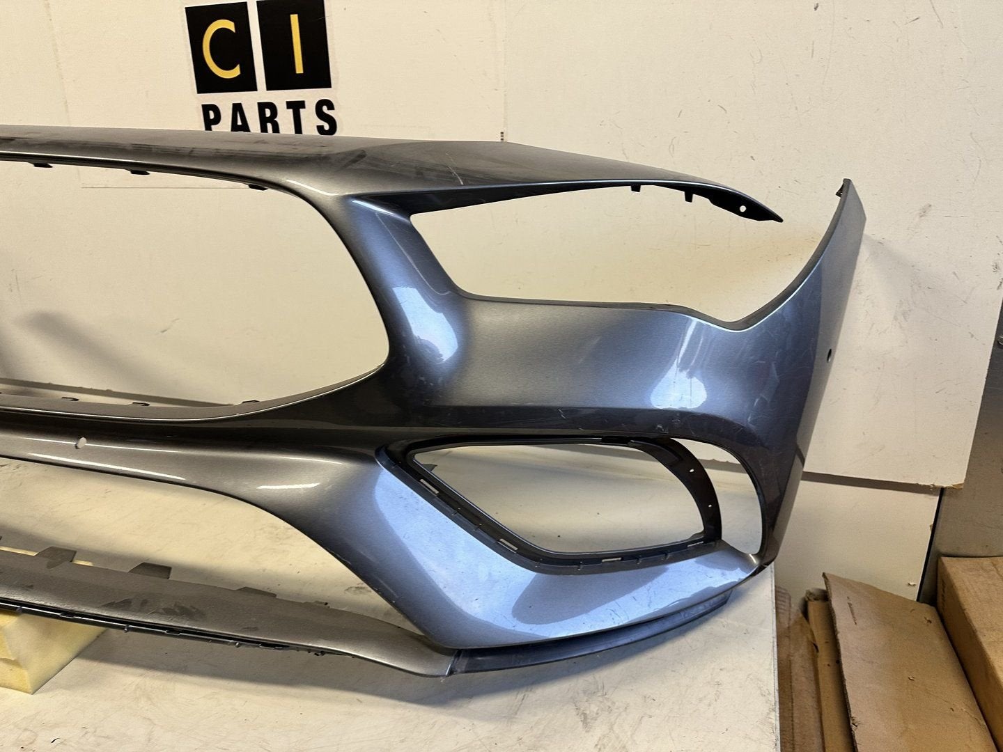 Mercedes Cla w118 AMG voorbumper bumper origineel, Gebruikt, -, Voor, Ophalen of Verzenden