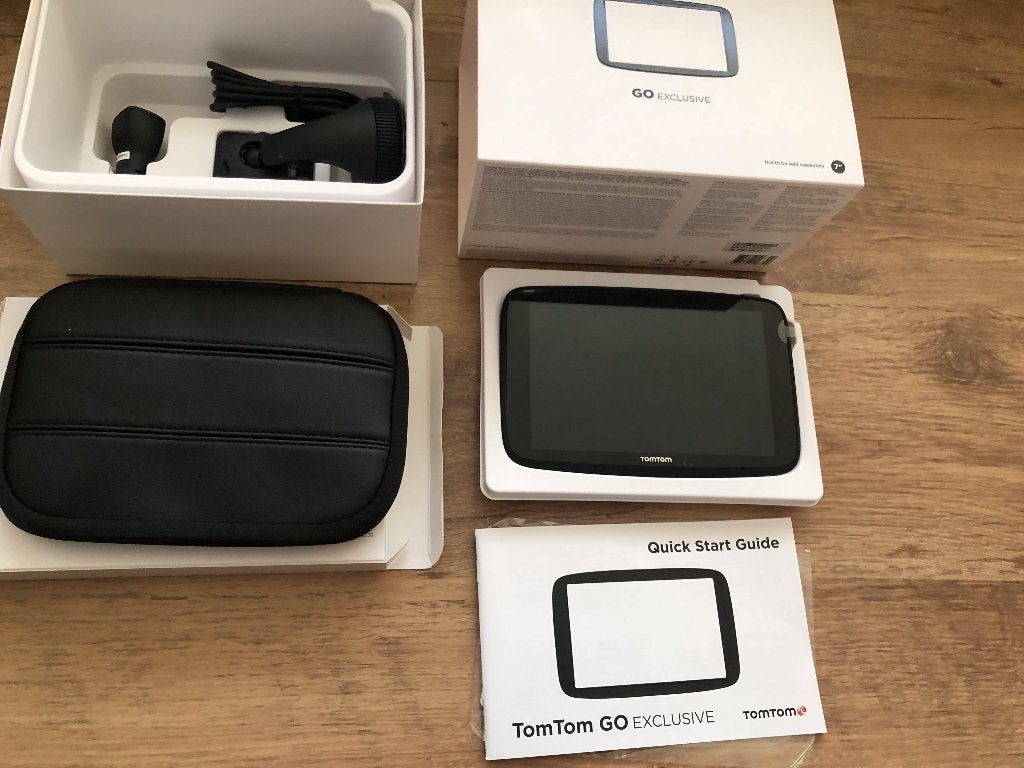 Tomtom GO Exclusive Wifi World Camper/Caravan 7inch LifeMap, Auto diversen, Autonavigatie, Gebruikt, Ophalen of Verzenden