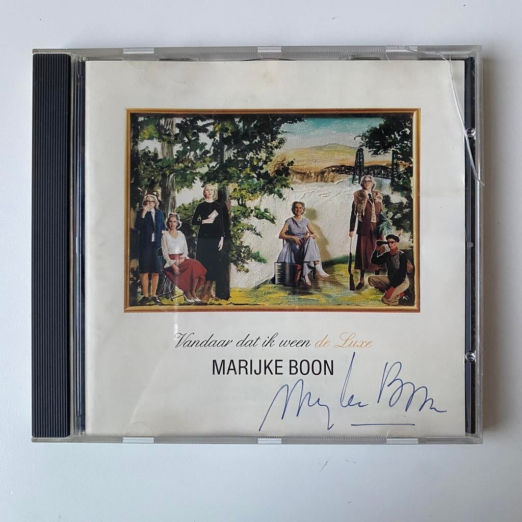 CD - Marijke Boon Vandaar dat ik ween de luxe -1, Verzenden, Zo goed als nieuw