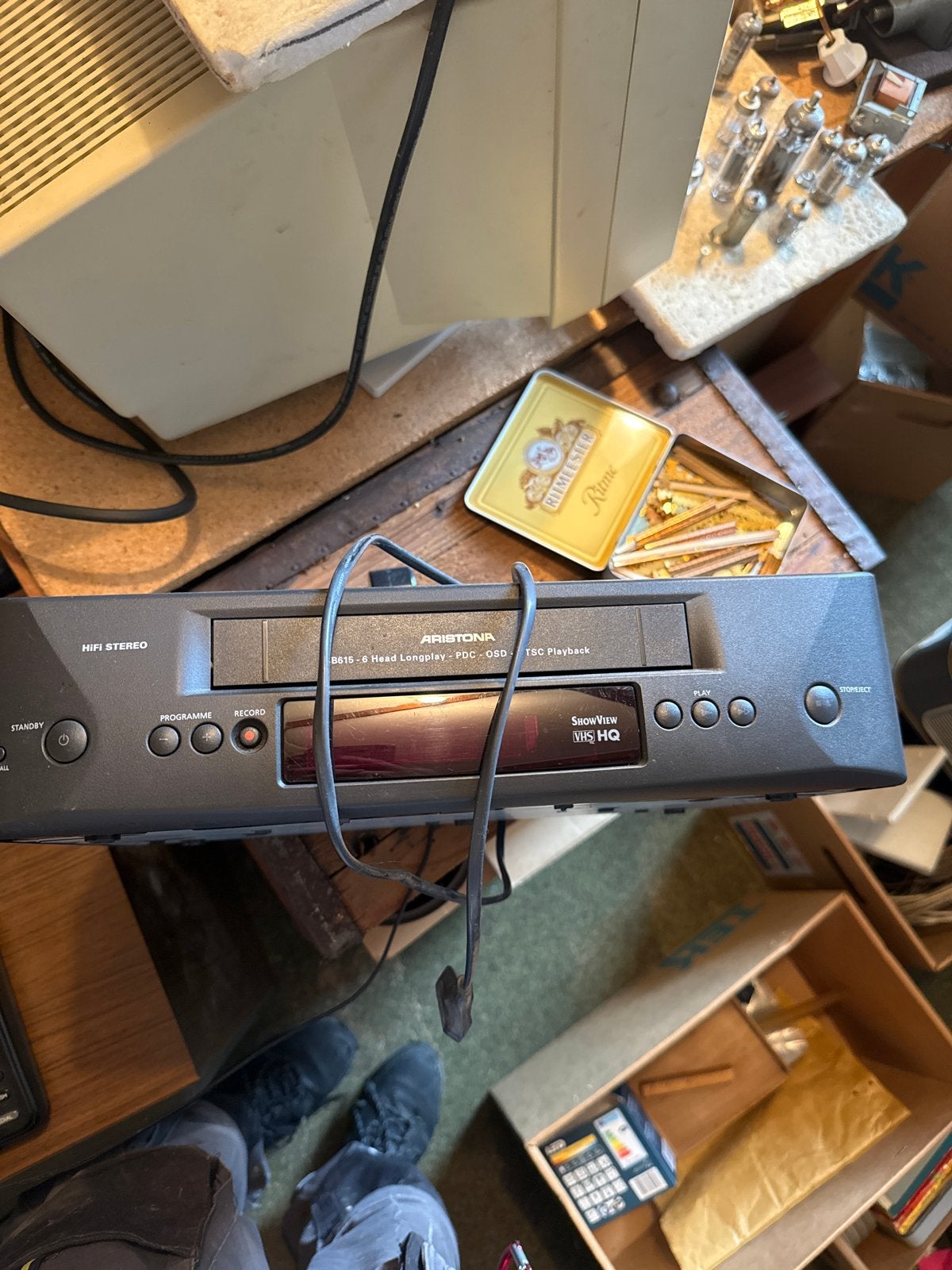 Aristona VHS HQ HiFi Stereo Videorecorder, Ophalen, Gebruikt, VHS-speler of -recorder