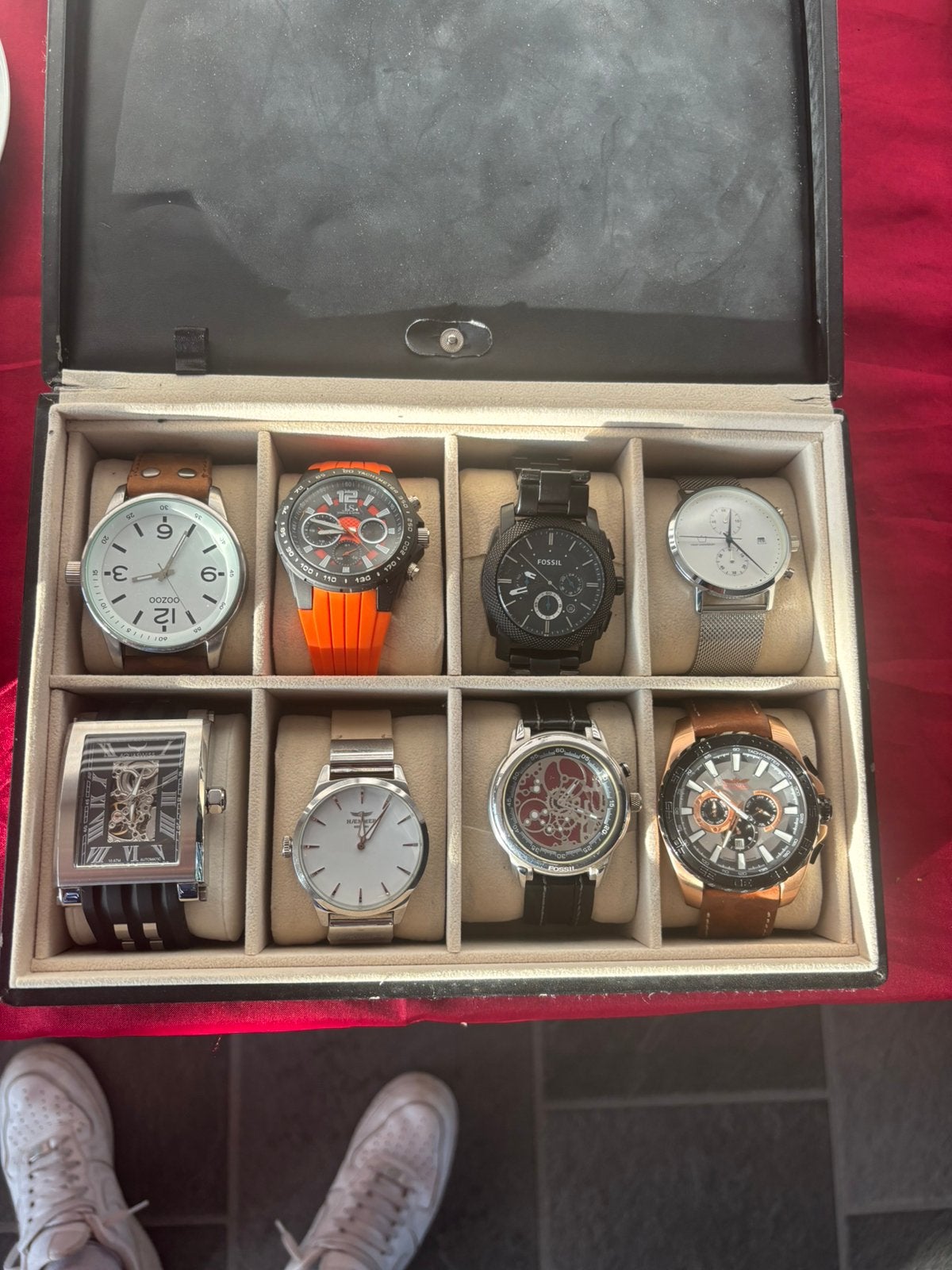 Horloge Collectie 14x - Seiko Armani Diesel, Seiko, Staal, Met bandje, Polshorloge