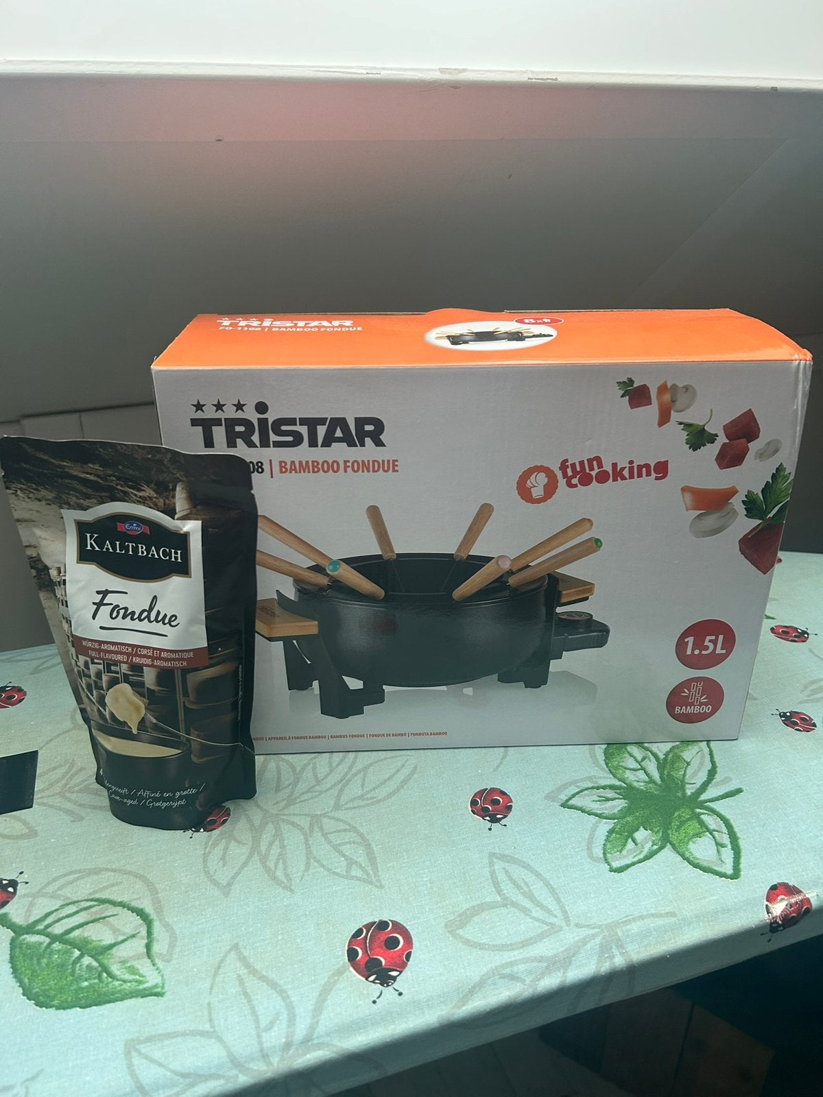 Tristar kaas fondue set, Ophalen of Verzenden, Nieuw, Brander, Fondueset
