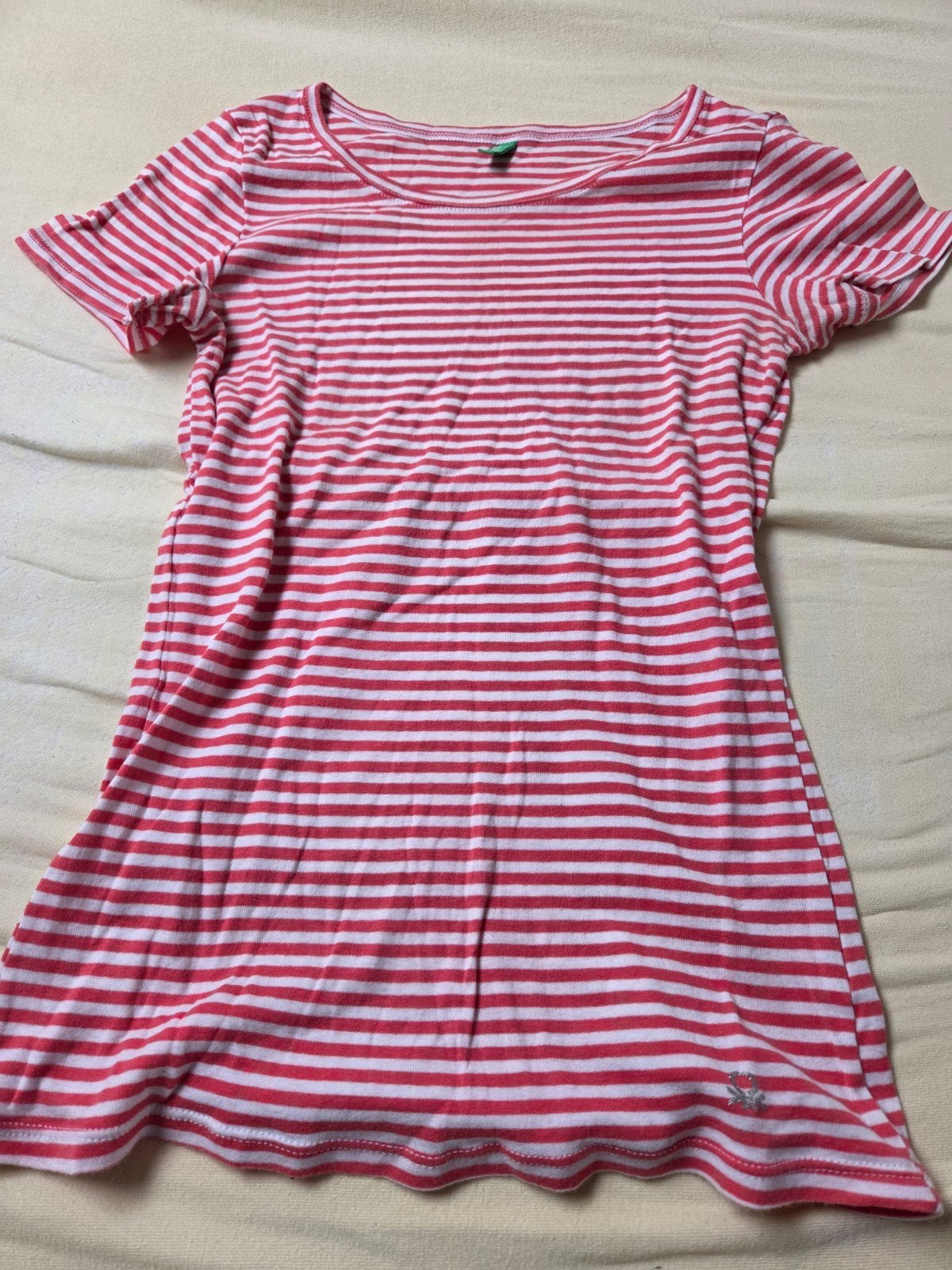Benetton gestreepte jurk XS zgan, Kleding | Dames, Benetton, Ophalen of Verzenden, Zo goed als nieuw, Maat 34 (XS) of kleiner
