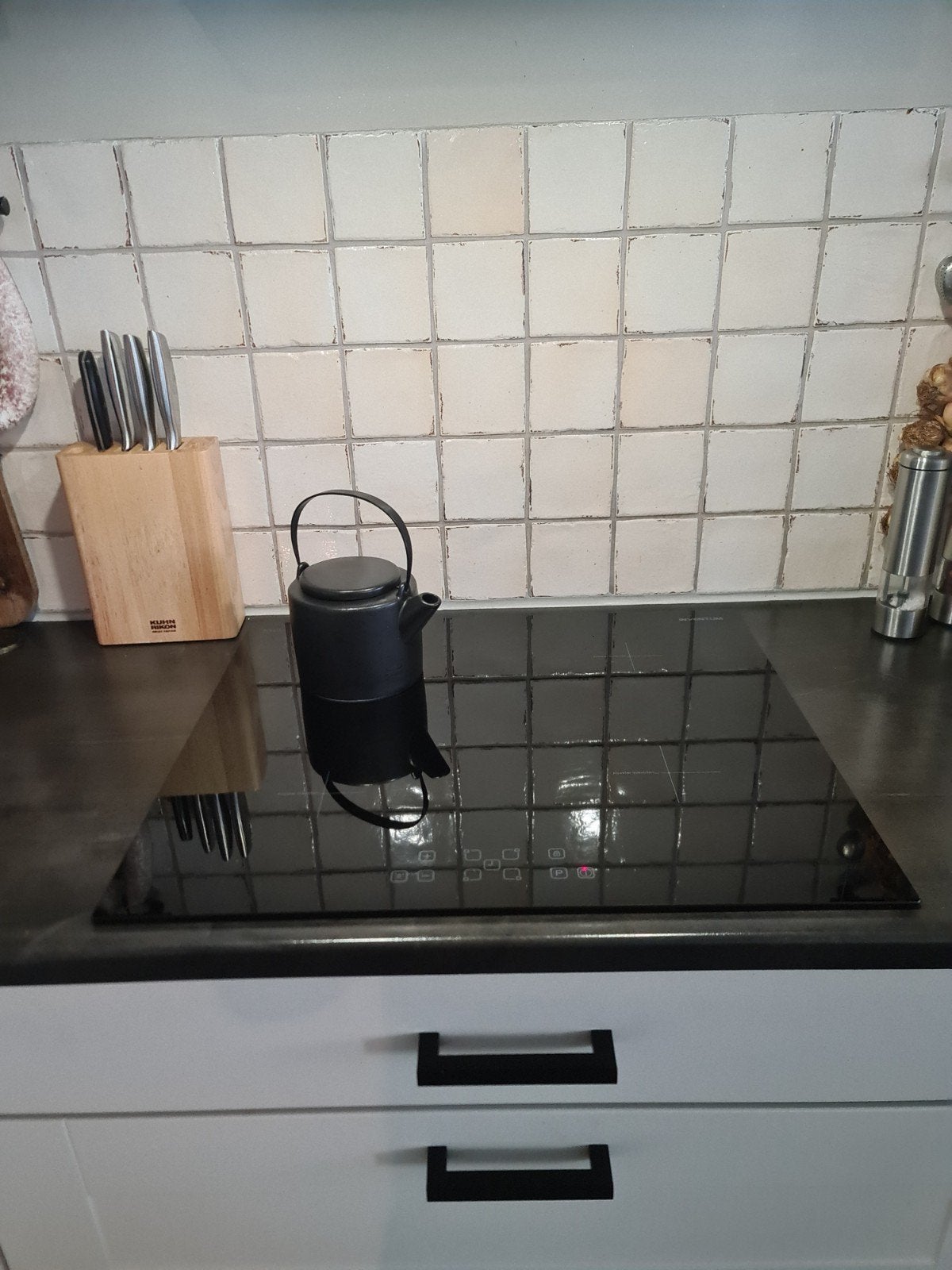 Inventum Inductie Kookplaat IKI6010/4 - Zo goed als nieuw, Ophalen, 4 kookzones, Zo goed als nieuw, Inbouw