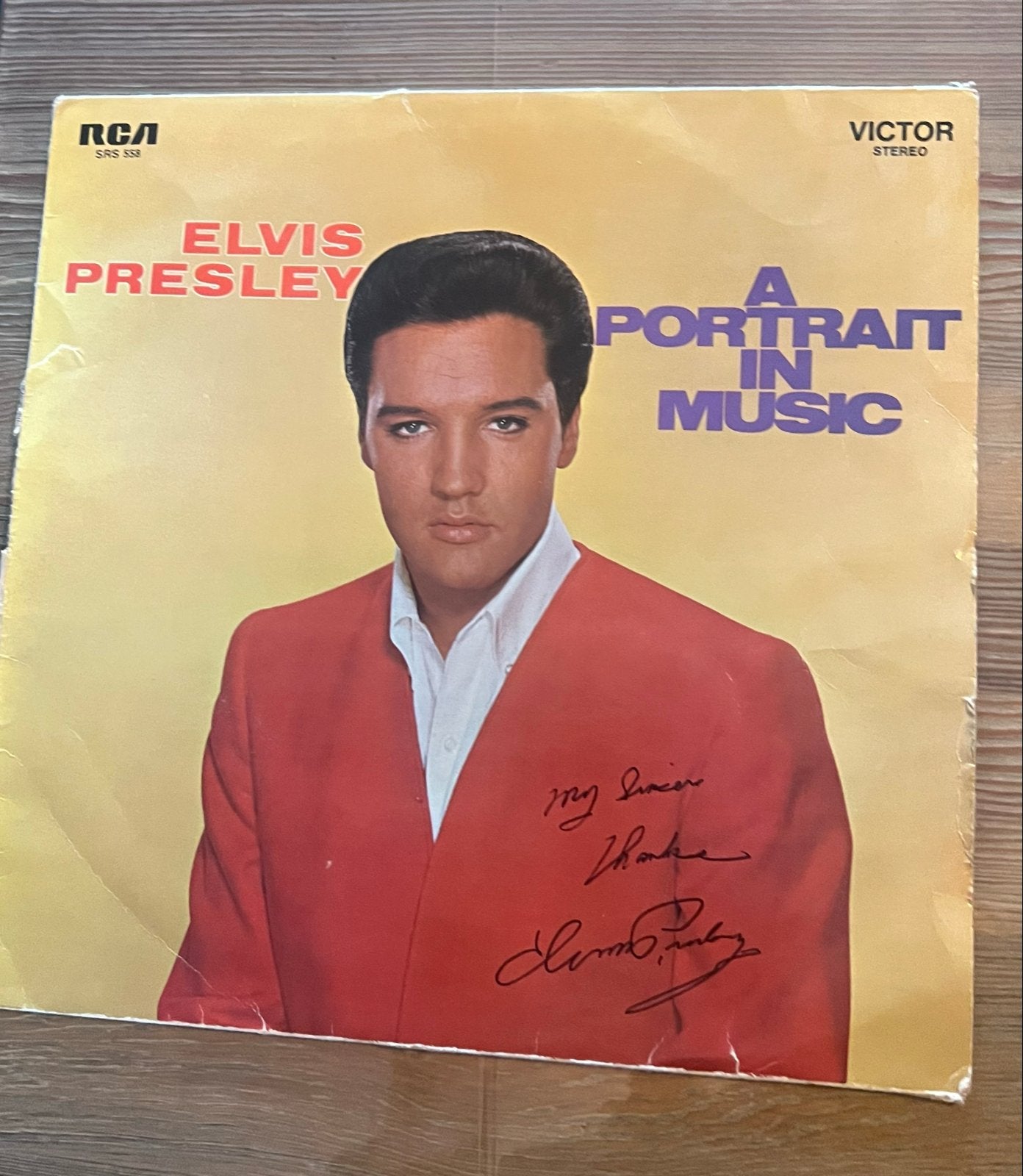 Elvis Presley - A Portrait in Music LP, Ophalen, LP, Rock, Gebruikt