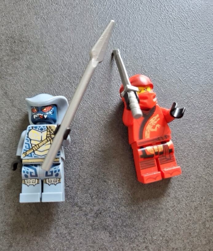 Lego Ninjago 71734 Kai's Klingenmotor zonder doos, Gebruikt, Lego, Ophalen of Verzenden, Compleet