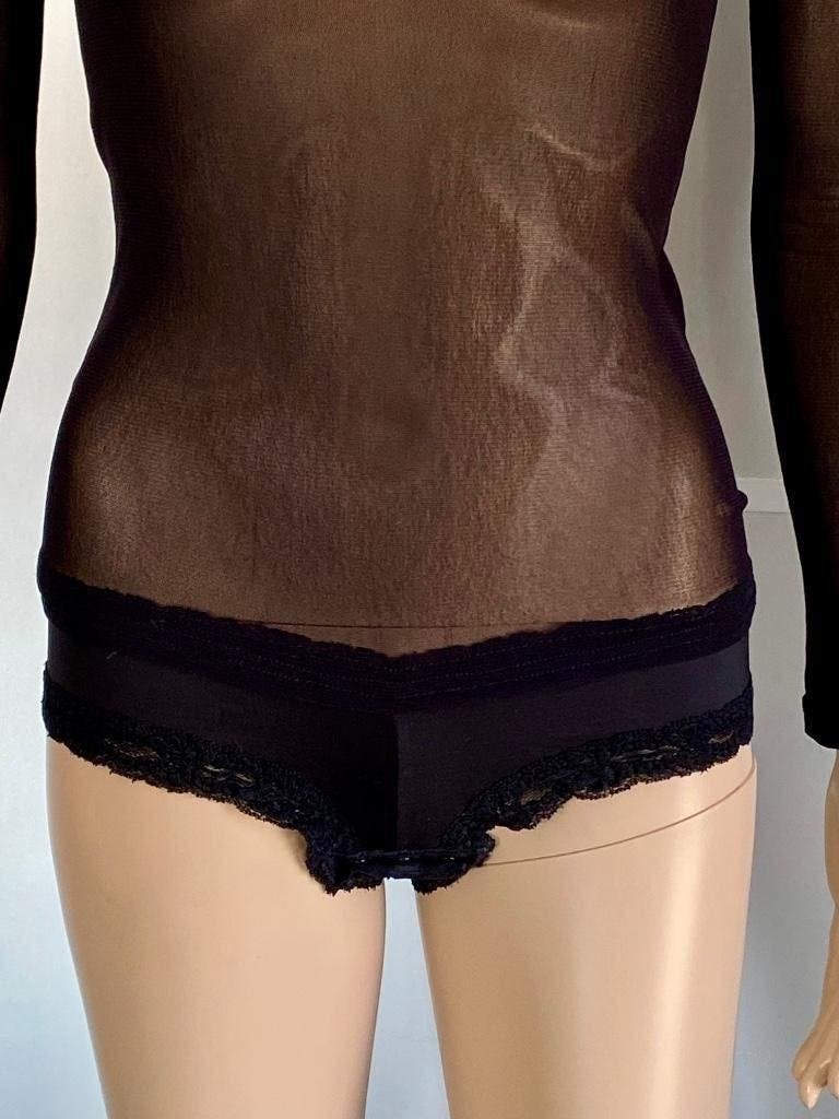 J163 Marlies Dekkers maat S=36 body-top zwart, Marlies Dekkers, Ophalen of Verzenden, Zwart, Body of Korset