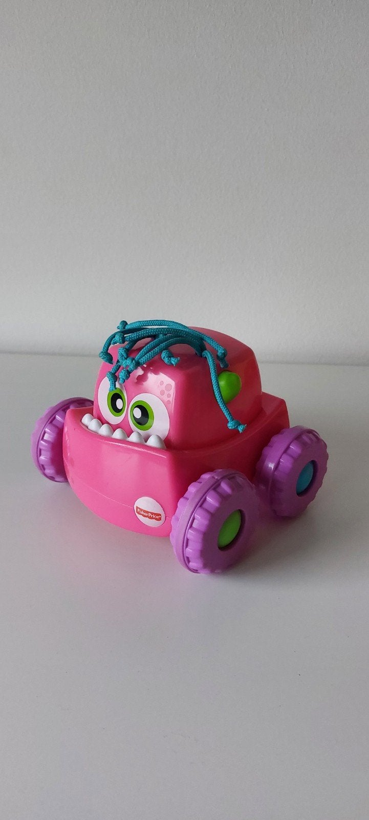 Fisher-Price Roze Monster Auto Speelgoed, Ophalen of Verzenden, Zo goed als nieuw, Auto of Voertuig