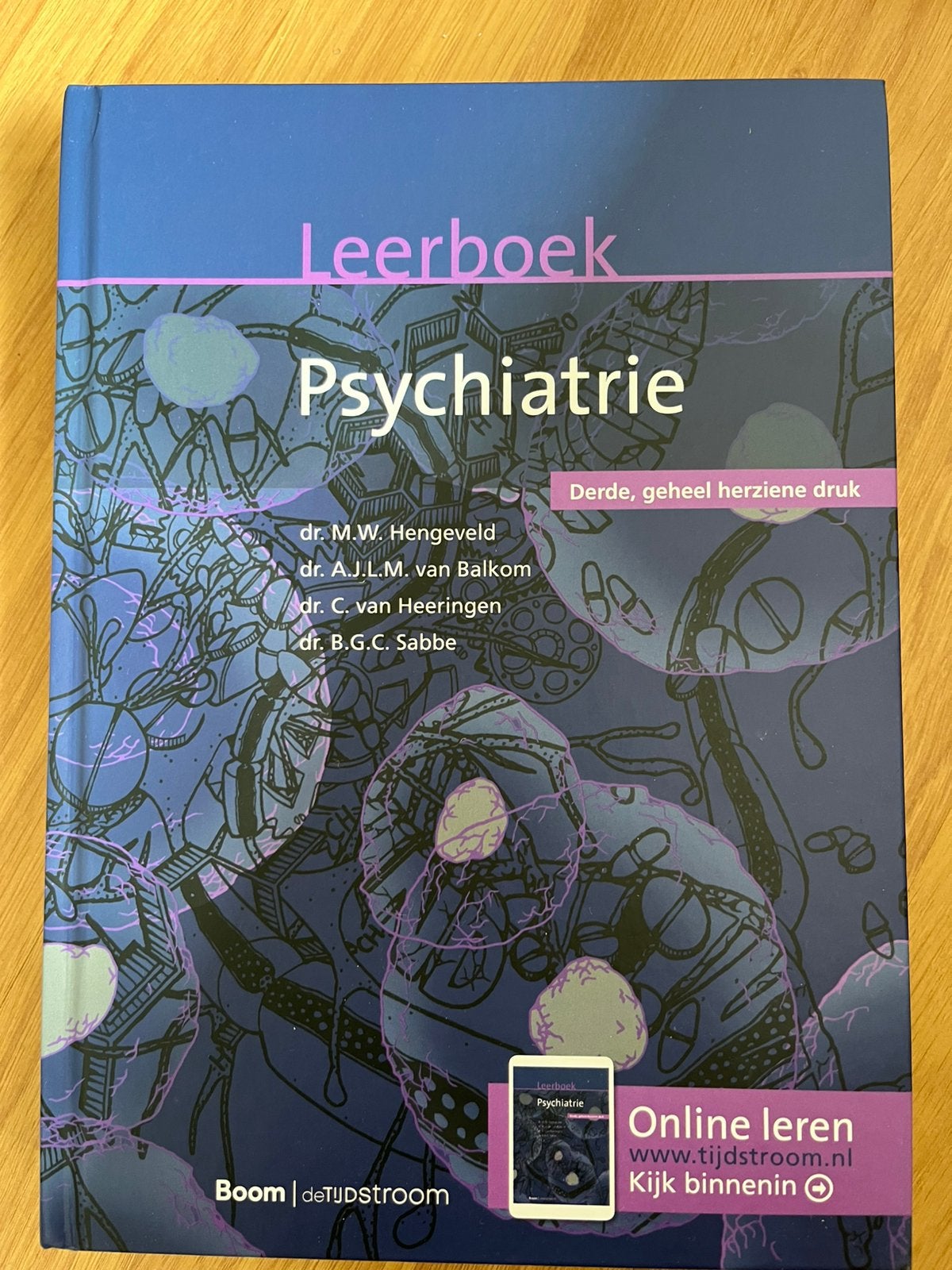 Leerboek Psychiatrie - 3e druk, Ophalen of Verzenden, Gamma, Zo goed als nieuw, WO