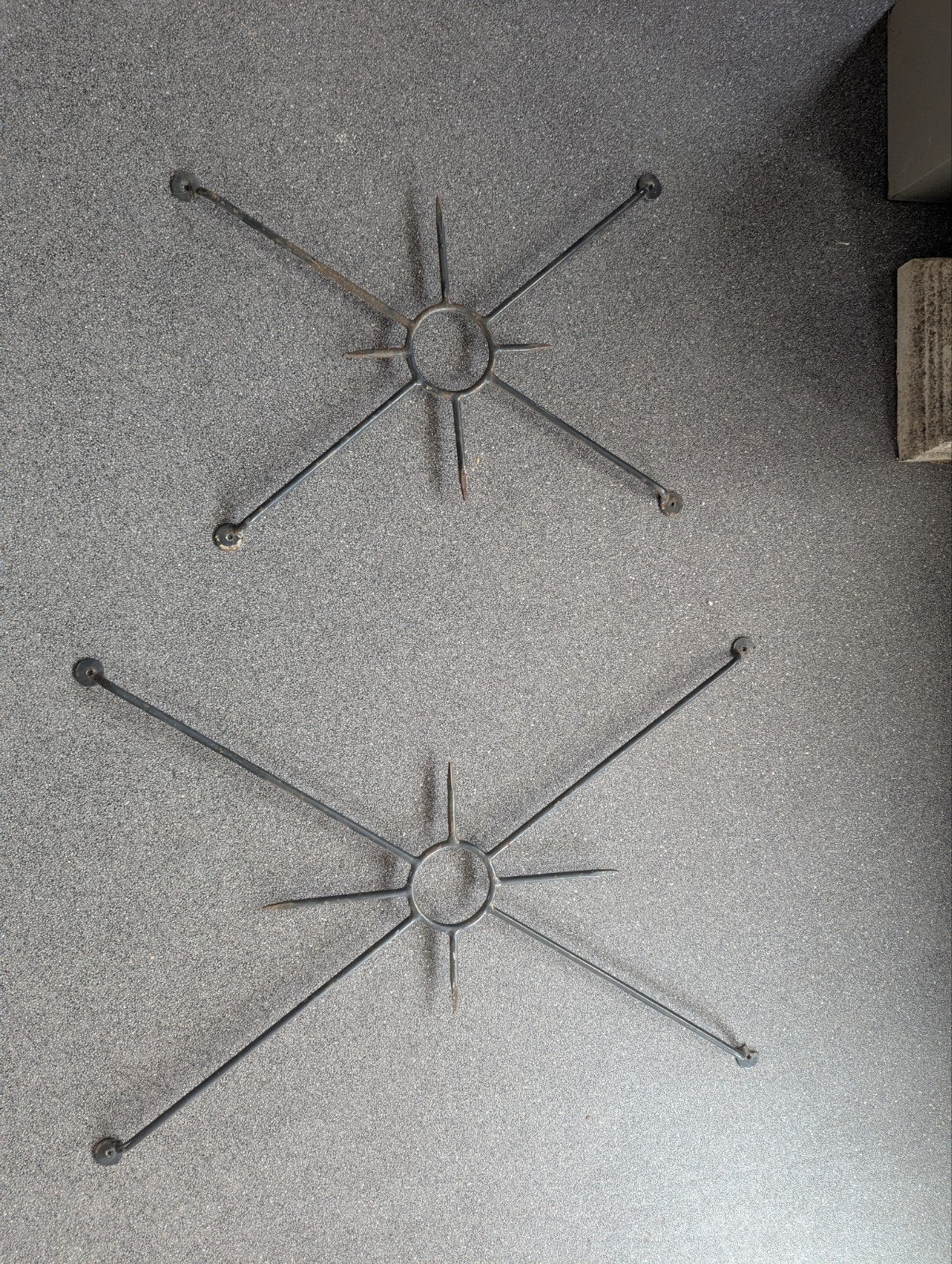 Ijzeren roosters voor raam of deur, Doe-het-zelf en Verbouw, Glas en Ramen, Ophalen, Minder dan 80 cm, 80 tot 120 cm