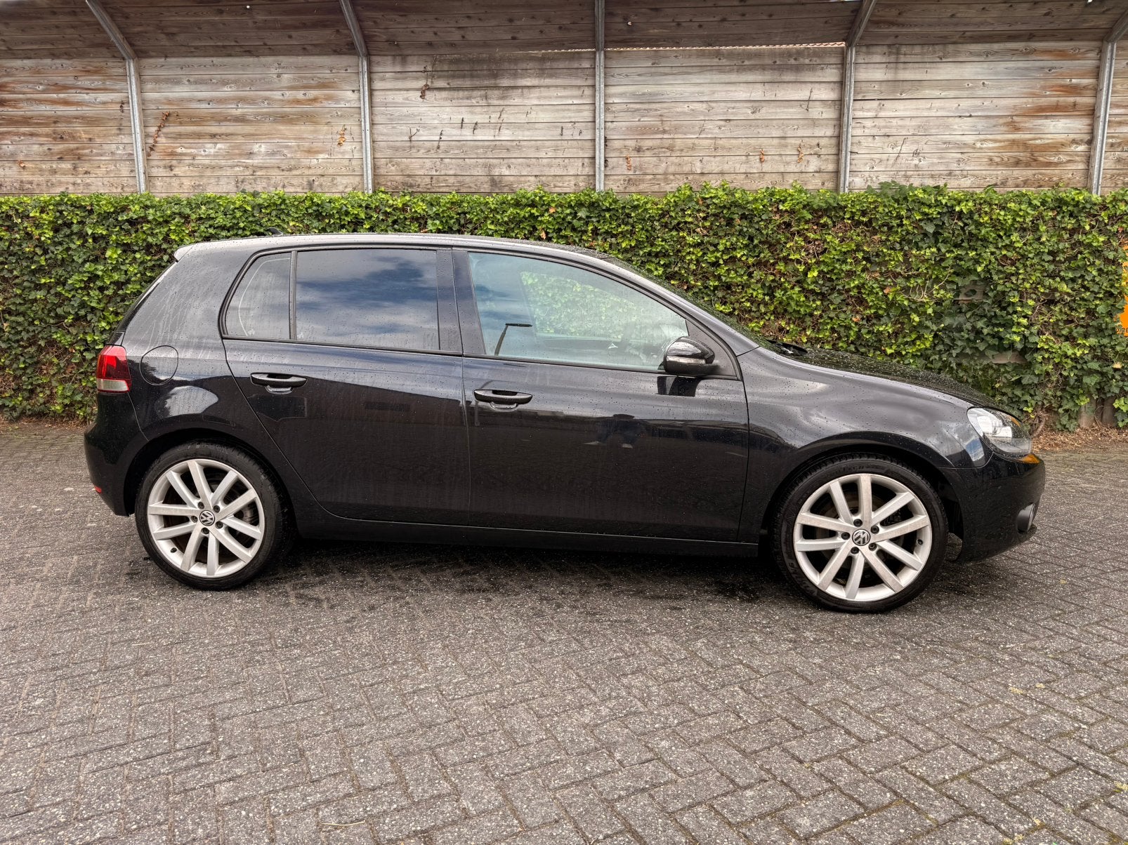 Volkswagen Golf 1.4 TSI 118KW DSG 2009 Zwart, Stof, 1261 kg, Zwart, Origineel Nederlands