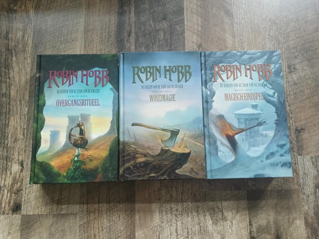 Robin Hobb - De Zoon van de Krijger trilogie (3 boeken) HC, Boeken, Fantasy, Ophalen of Verzenden, Gelezen, Robin Hobb