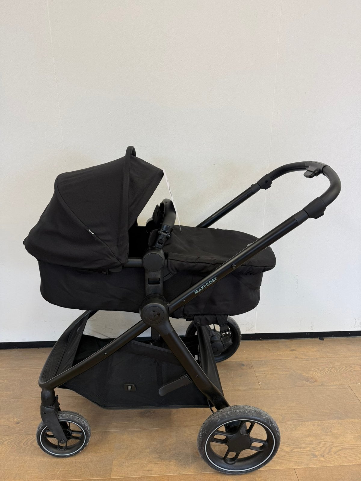 Maxi-Cosi Zelia kinderwagen - 3 in 1 - Black, Kinderen en Baby's, Ophalen, Zo goed als nieuw, Maxi-Cosi, Regenhoes