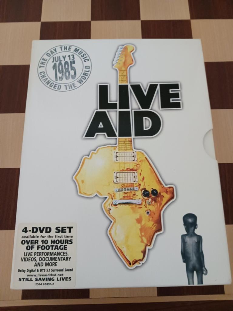 Live Aid 4-DVD Set - Het grootste muziekevenement ooit, Ophalen, Alle leeftijden, Boxset, Muziek en Concerten