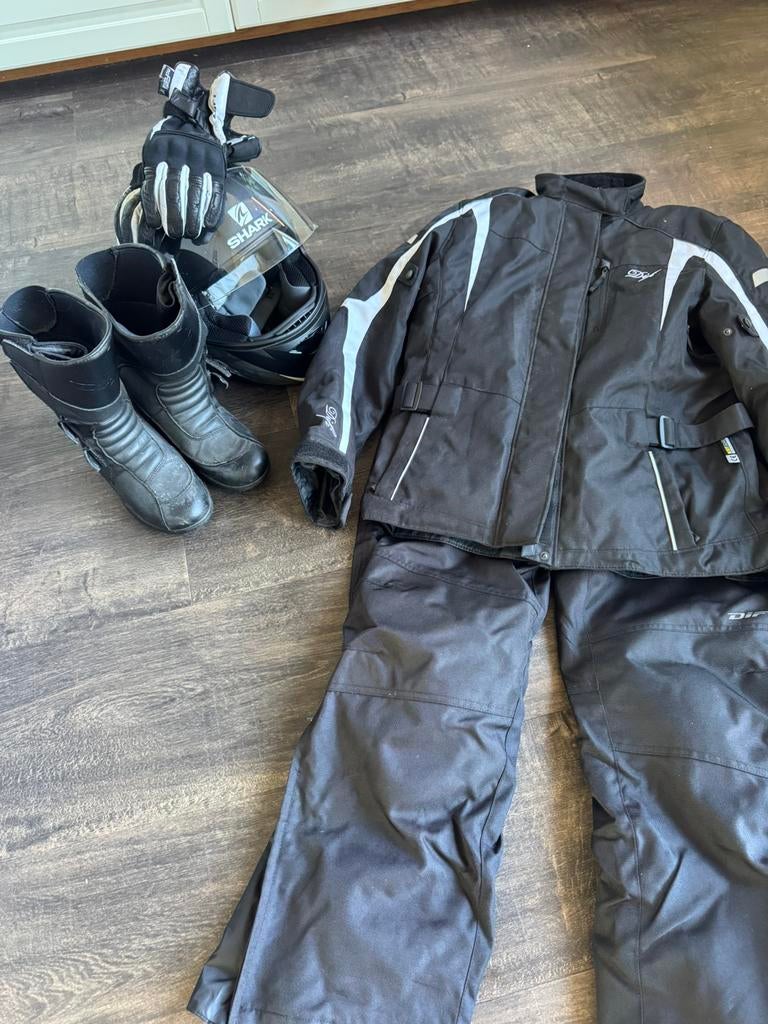 Compleet dames motorpak Difi, Motoren, Kleding | Motorkleding, Ophalen of Verzenden, Tweedehands, Dames, Combipak