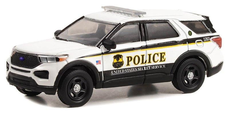 2021 Ford Police Interceptor Utility van Greenlight 1/64 sec, Ophalen of Verzenden, Nieuw, Auto