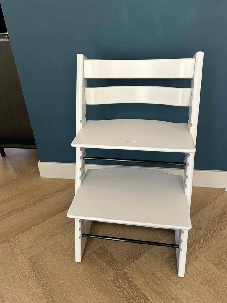 Tripp trapp als nieuw, Kinderen en Baby's, Kinderstoelen, Ophalen, Zo goed als nieuw, Meegroeistoel
