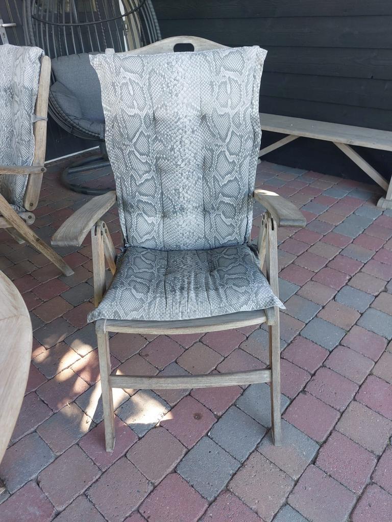 Tuinstoelen, Tuin en Terras, Ophalen, Zo goed als nieuw, Kunststof