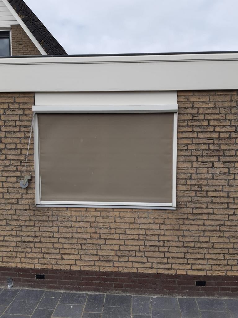 Screen zonwering, Tuin en Terras, 150 tot 300 cm, Ophalen, Gebruikt
