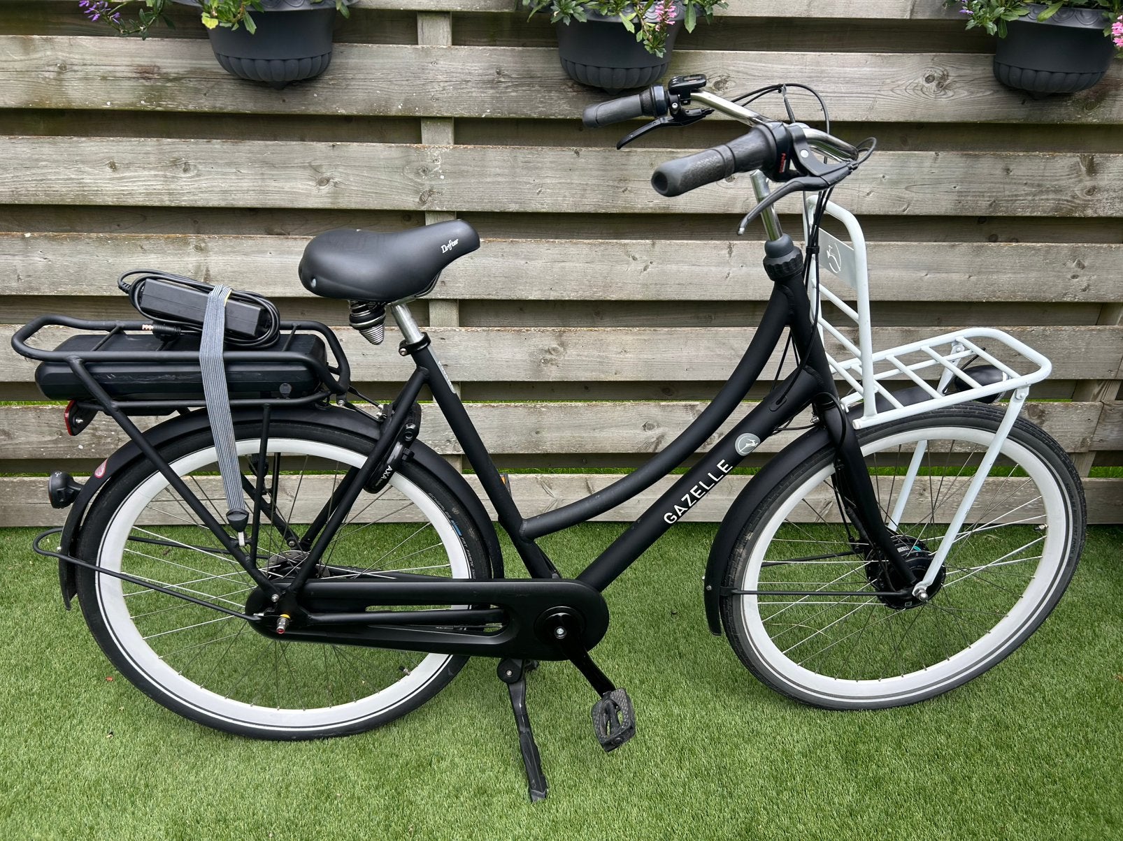 Gazelle PuurNL HFB elektrische transport fiets, 55 tot 59 cm, Ophalen, Zo goed als nieuw, Gazelle