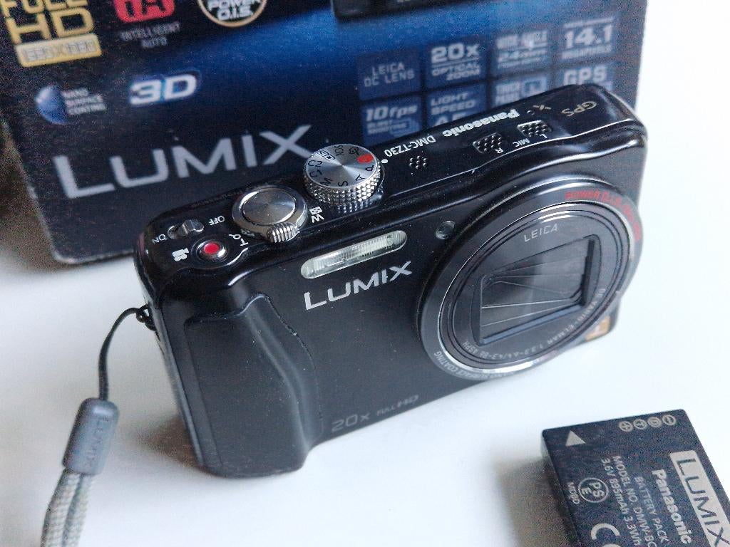 Panasonic Lumix tz30, Audio, Tv en Foto, Fotocamera's Digitaal, 14 Megapixel, Compact, Ophalen of Verzenden, Zo goed als nieuw