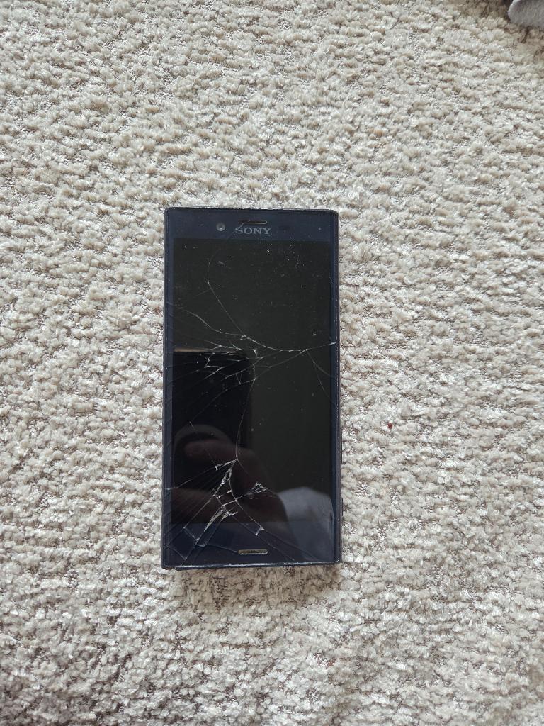 Gratis Sony Xperia X Compact defect, Zwart, Ophalen of Verzenden, Niet werkend, Android OS