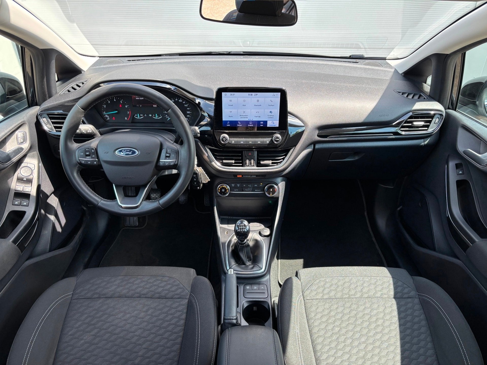 Ford Fiesta 1.0 EcoBoost Hybrid Titanium 125PK|Carplay|LED, Voorwielaandrijving, Gebruikt, Euro 6, Origineel Nederlands