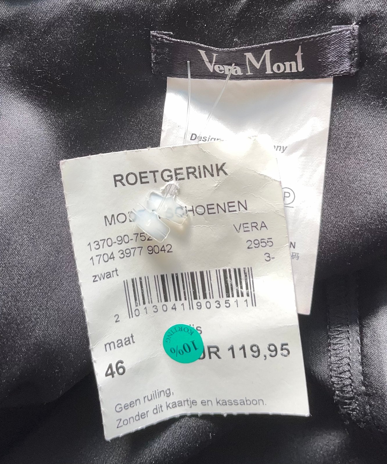 Vera Mont zwarte rok maat 46(v), Kleding | Dames, Rokken, Zwart, Maat 46/48 (XL) of groter, Nieuw, Ophalen of Verzenden