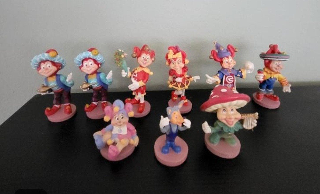 Set van 10 Vintage Efteling beeldjes, Ophalen, Zo goed als nieuw