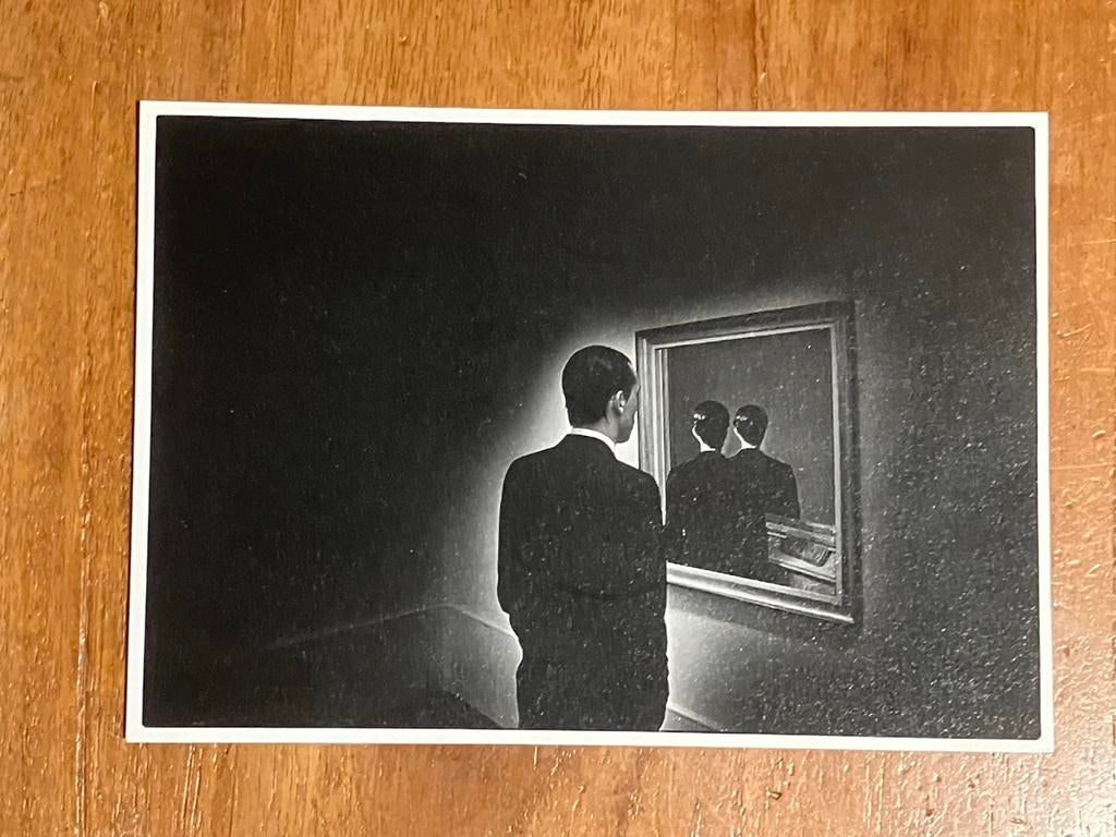 René Magritte La reproduction interdite, Verzamelen, Ansichtkaarten | Themakaarten, Ongelopen, 1980 tot heden, Sterren en Beroemdheden