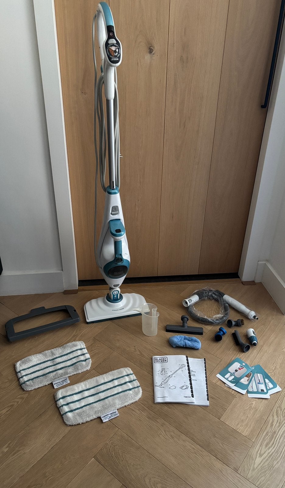 Black & Decker 10-in-1 vloer én hand stoomreiniger, Ophalen, Gebruikt, Stoomreiniger