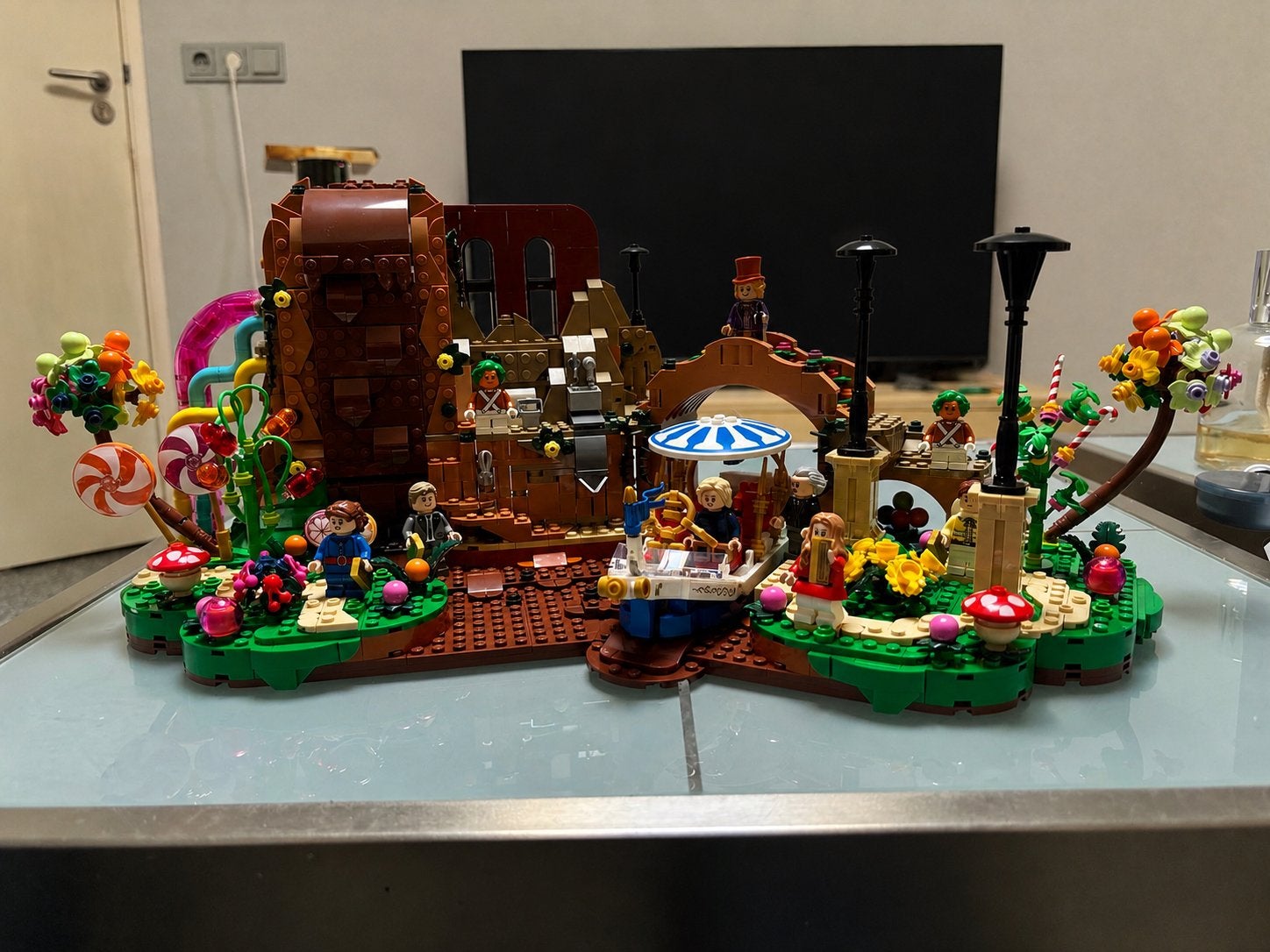 Lego Willy Wonka en de Chocoladefabriek (compleet), Ophalen of Verzenden, Zo goed als nieuw, Overige merken