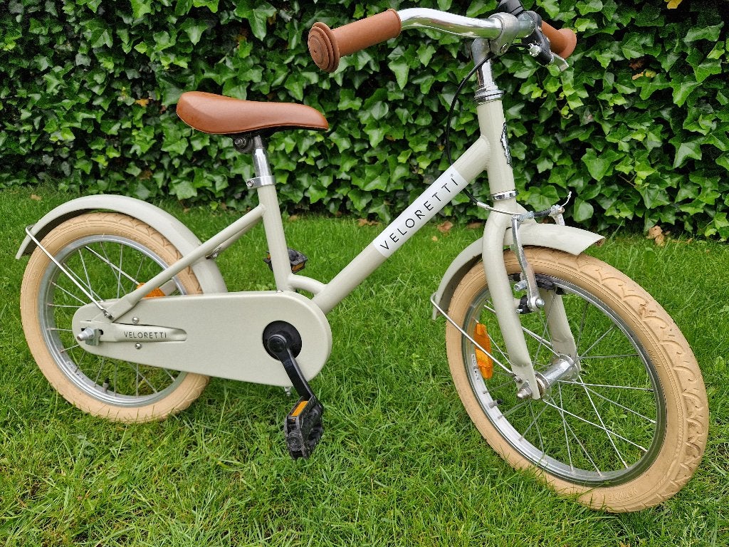 Mooie veloretti kinderfiets 16 inch, Ophalen, Terugtraprem, 16 tot 20 inch, Veloretti